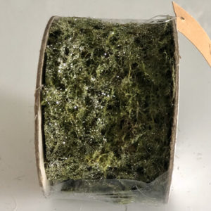Glittered Moss Roll