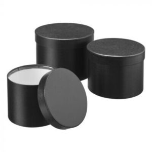 Symphony Hat Box Black Round