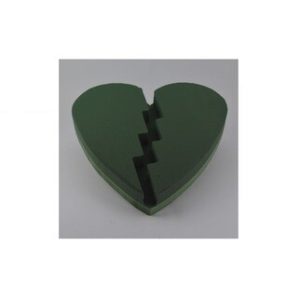 Foam Frame Broken Heart 18"