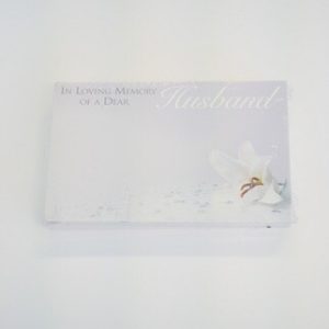 In Loving Memory of a Dear Husband