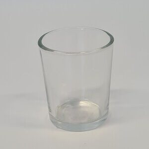 Clear Glass Tea Light Holder