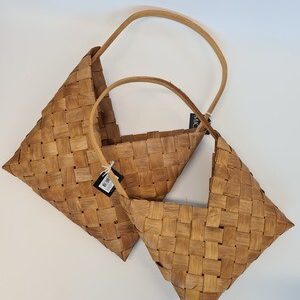 Formia Basket Wall Hanger Light Brown