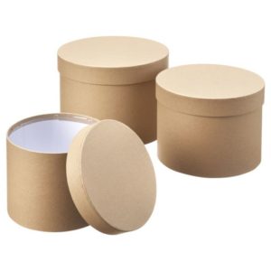 Symphony Hat Box Kraft